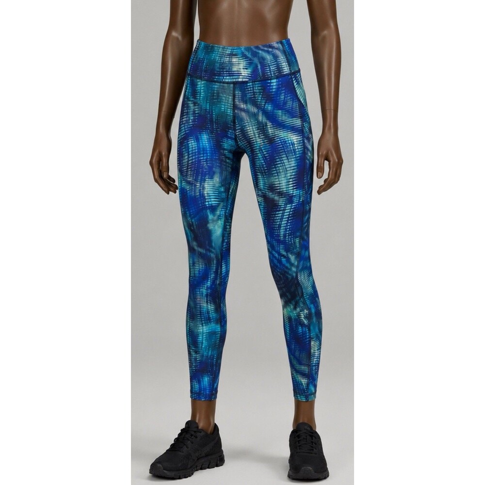 Lululemon Invigorate High-Rise Tight 25" *Foil Shapeshifter Flux Blue Multi - 6